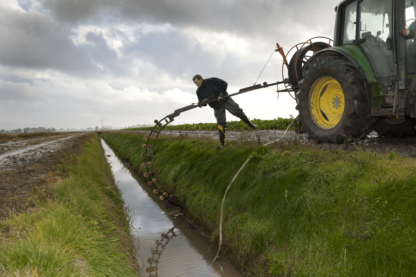 Het CDA pleit er in Provinciale Staten van Noord-Holland voor geen zout water in de binnendijken van het Waddengebied toe te laten, als dat voor de landbouw slecht uitpakt. - Foto: Mark Pasveer