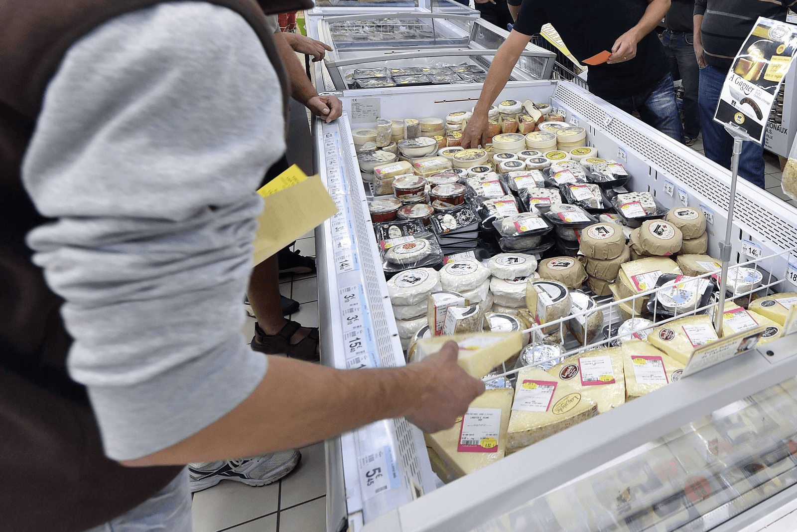 Franse melkacties breiden zich uit - Foto: AFP