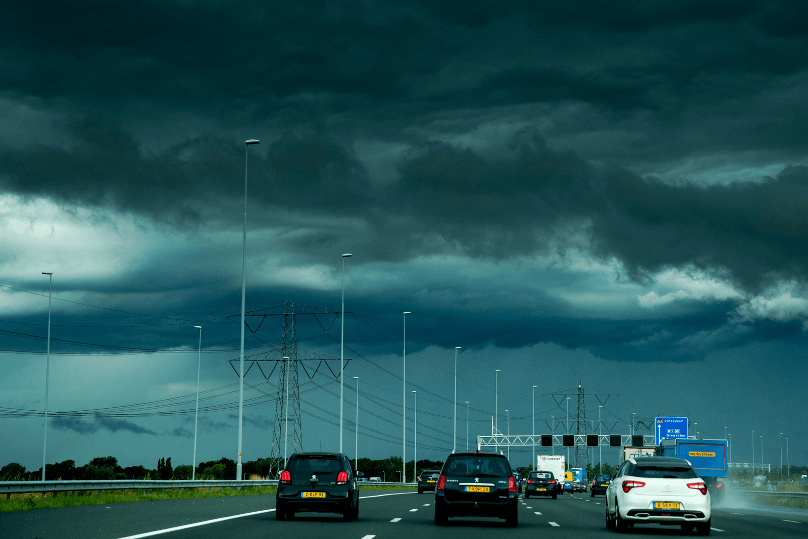 Op 23 juni trok zwaar noodweer over Zuidoost-Brabant - Foto: ANP