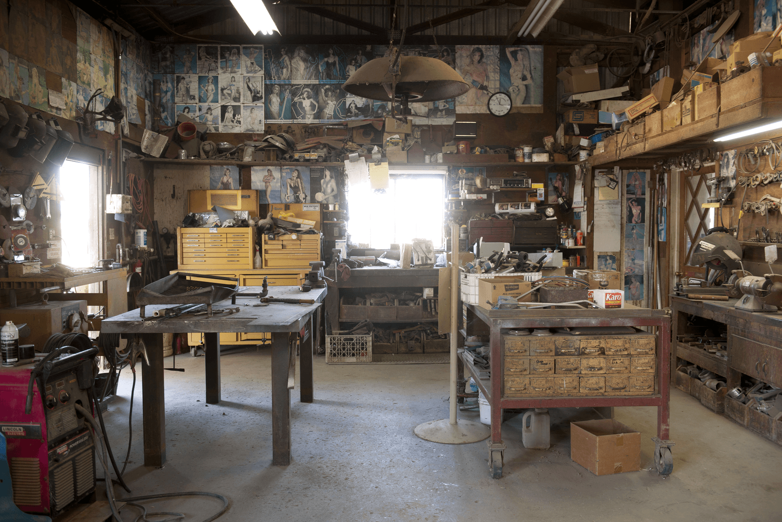 De werkbank: alles zelf doen - Foto: Mark Pasveer