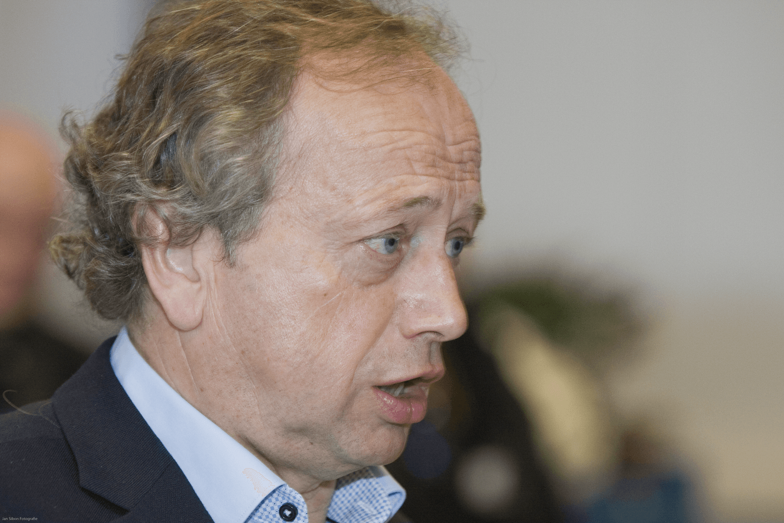 Henk Bleker, voorzitter van Vee- en Logistiek Nederland - Foto: Jan Sibon