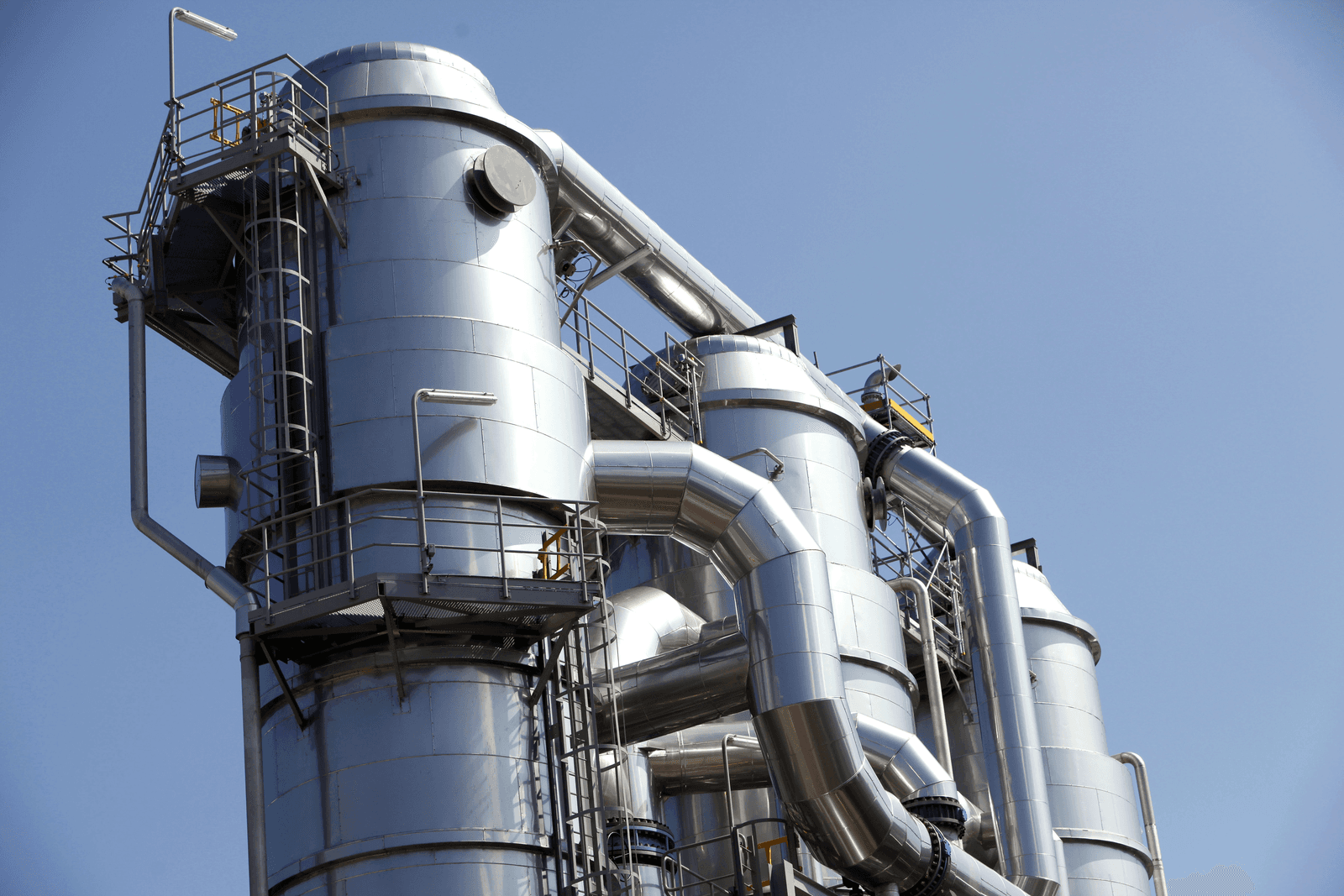 Bio-ethanolfabriek in Rotterdam. - Foto: Roel Dijkstra