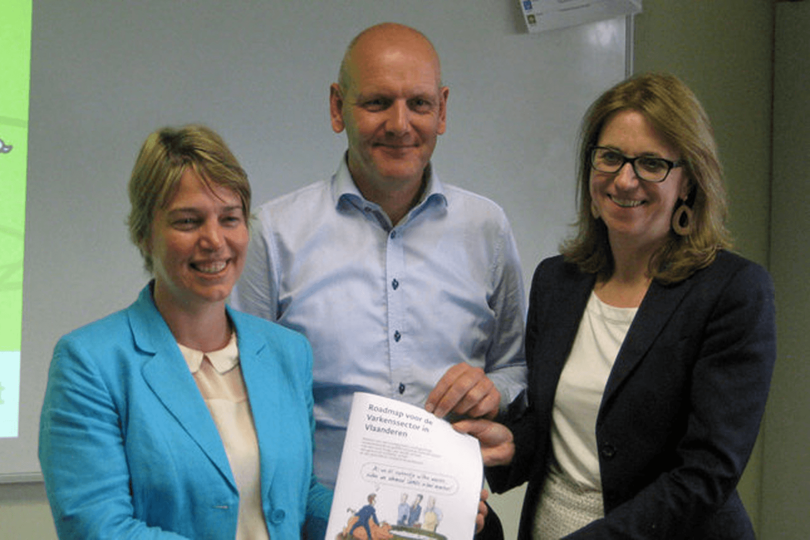 Steun voor Belgische producentenorganisaties. - Foto: Vilt