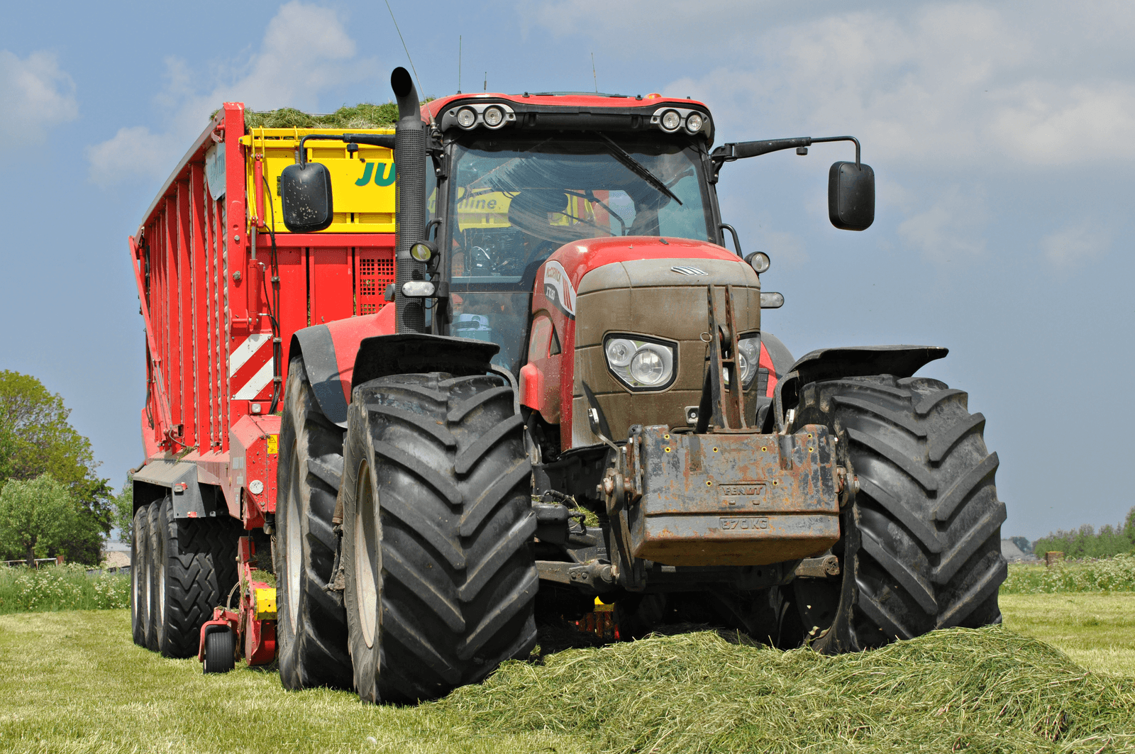Tractorfan 20: Volop kuilen. - Foto's: Tractorfan