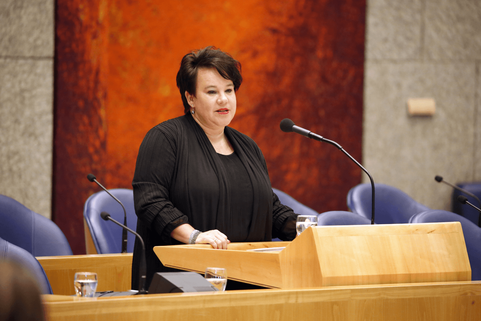 Staatssecretaris Sharon Dijksma.<em><br />Foto: Roel Dijkstra</em>