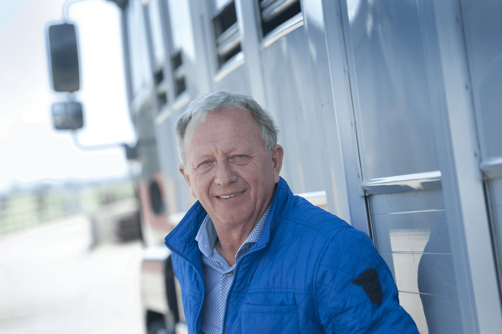 Veehandelaar Andries Kingma.<br /><em>Foto: Mark Pasveer</em>