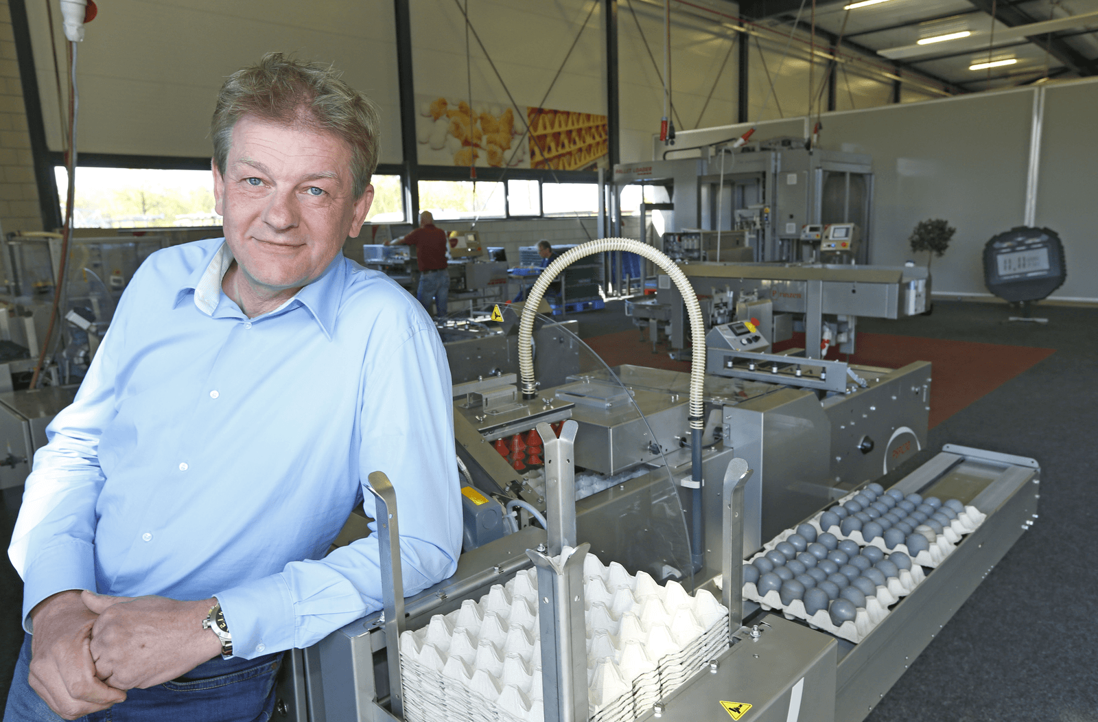 Eric Borren: "Dutch Future Egg wil op boerderijniveau meerwaarde aan het ei geven".<em><br />Foto: Henk Riswick</em>