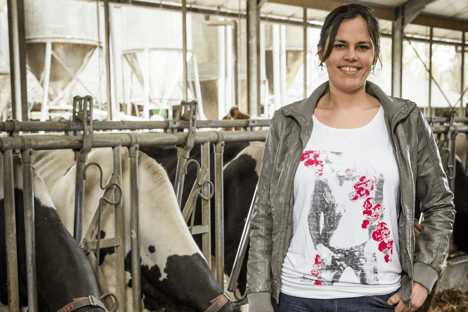 Boerin Karin van der Toorn.<br /><em>Foto: Jan Willem Schouten</em>