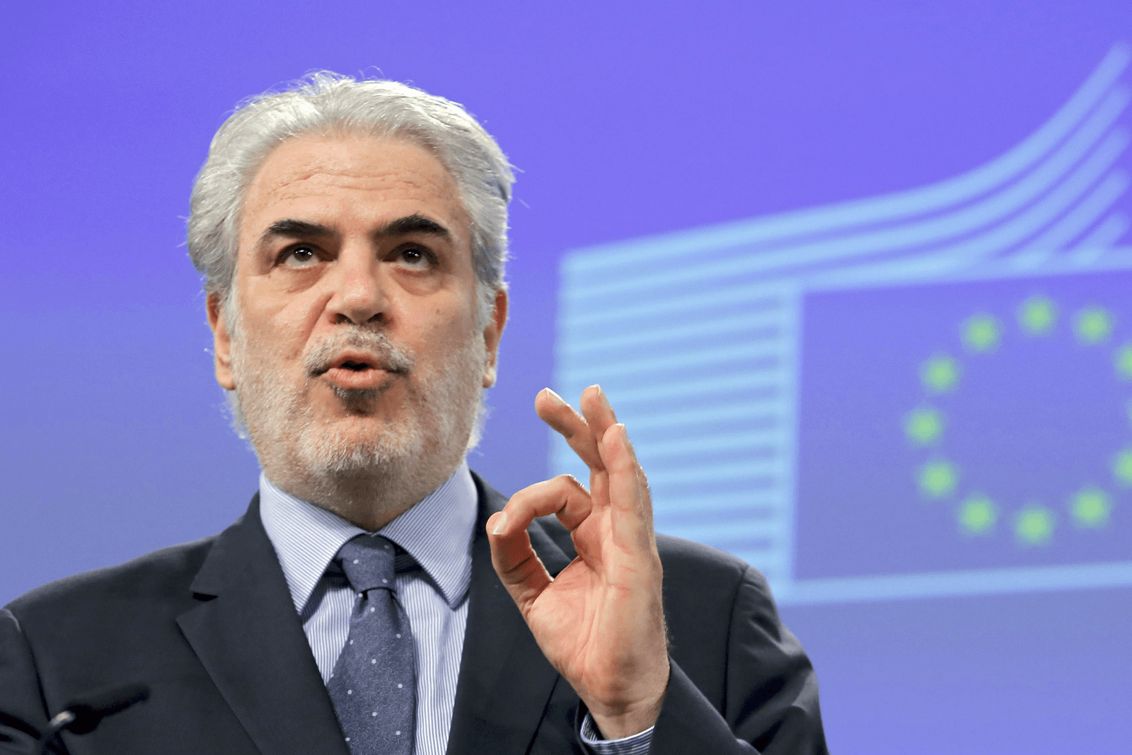 Europees Commissaris Christos Stylianides.<br /><em>Foto: ANP</em>