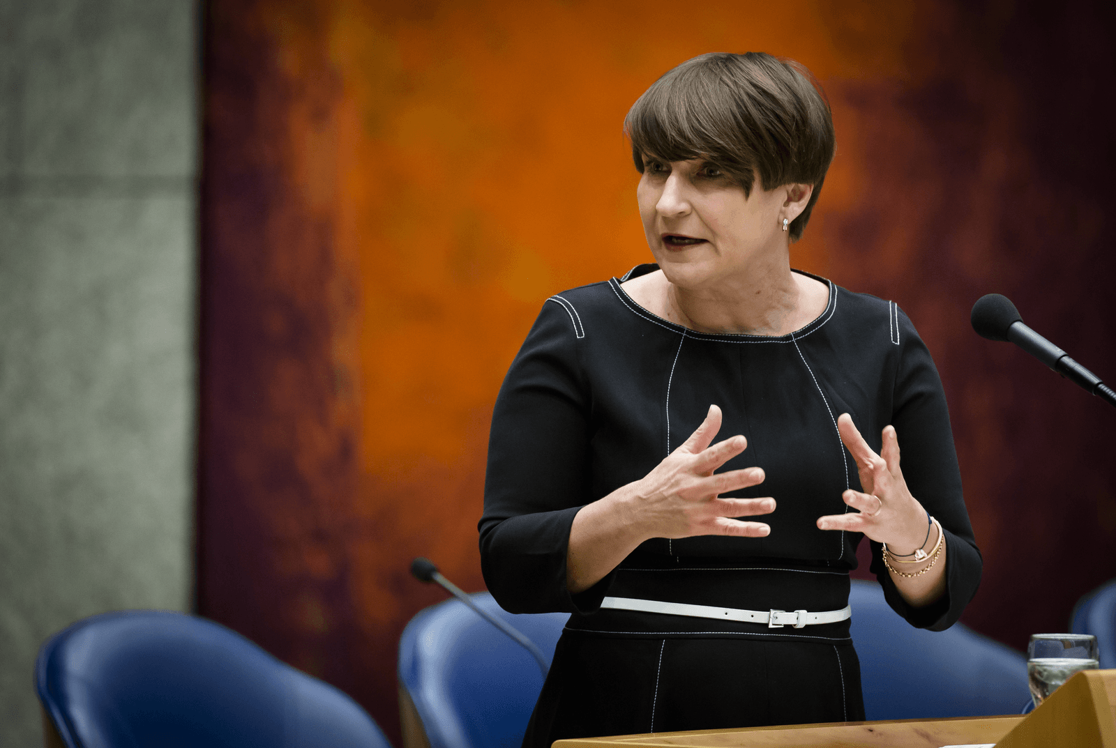 Toen de Kamerleden na 1,5 uur met elkaar waren uitgekibbeld, mocht minister Ploumen in een halfuur haar antwoorden geven. Zij werd alweer in een ander overleg verwacht.</p> <p><em>Foto: ANP</em>