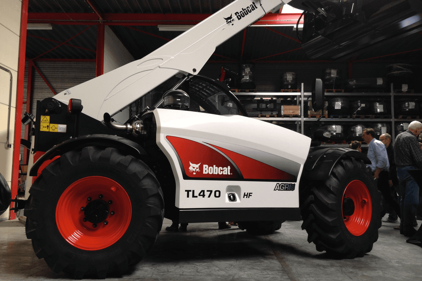De Bobcat Agri-verreikers gaan voortaan via Mechan Cultuurtechniek in Amersfoort.<br /><em>Foto's: Bobcat </em>