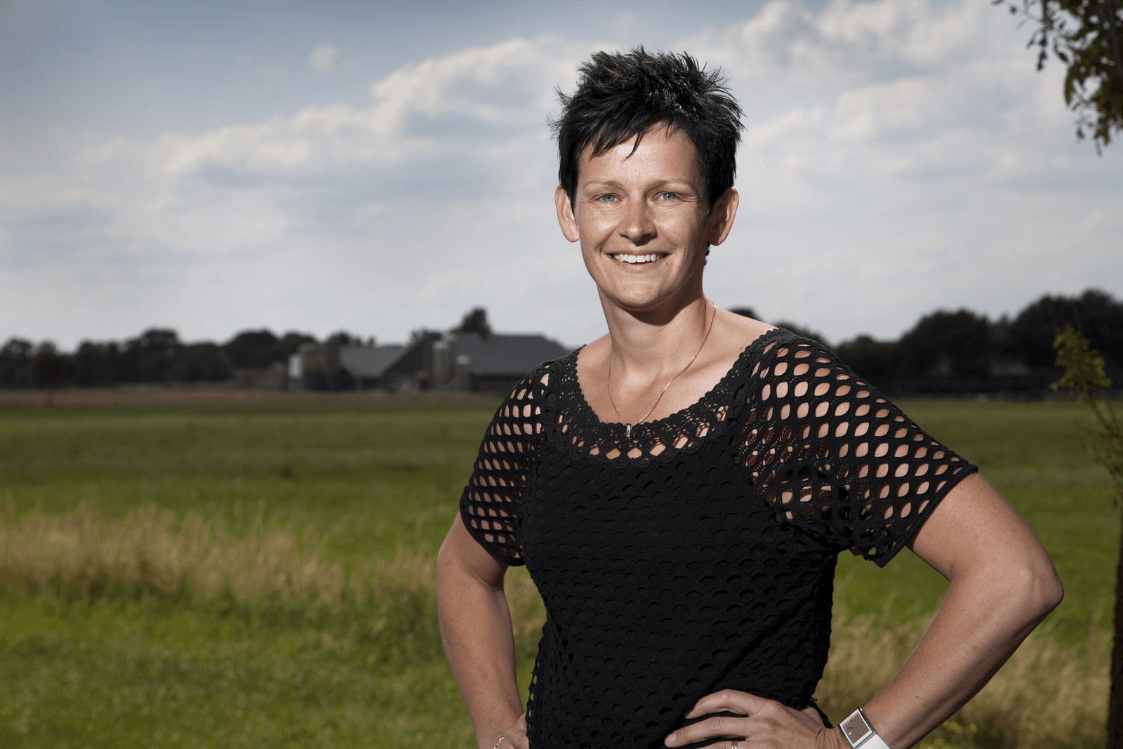 Agrarisch coach Paulien Hogenkamp is door de NVV aangesteld als vertrouwenspersoon.<br /><em>Foto: Jan Willem Schouten</em>