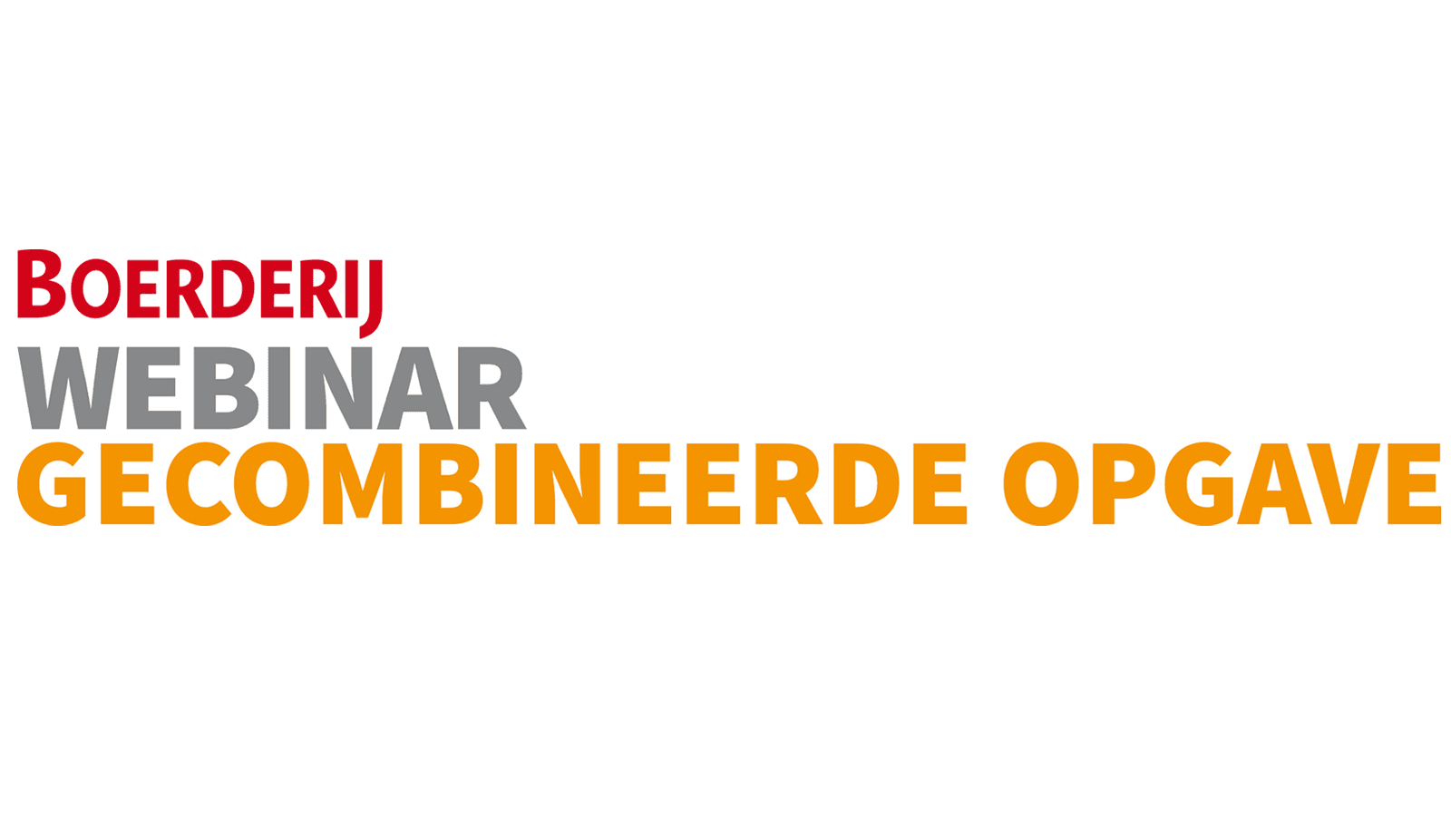 Half april 8% Gecombineerde Opgaven binnen