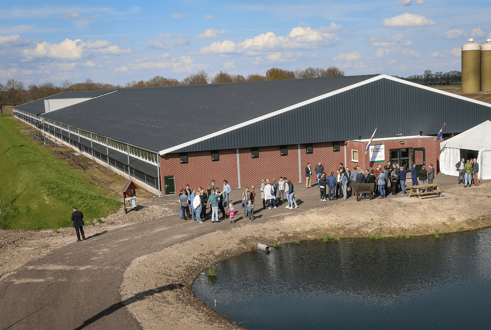 Hightech-zichtstal voor 6.500 varkens