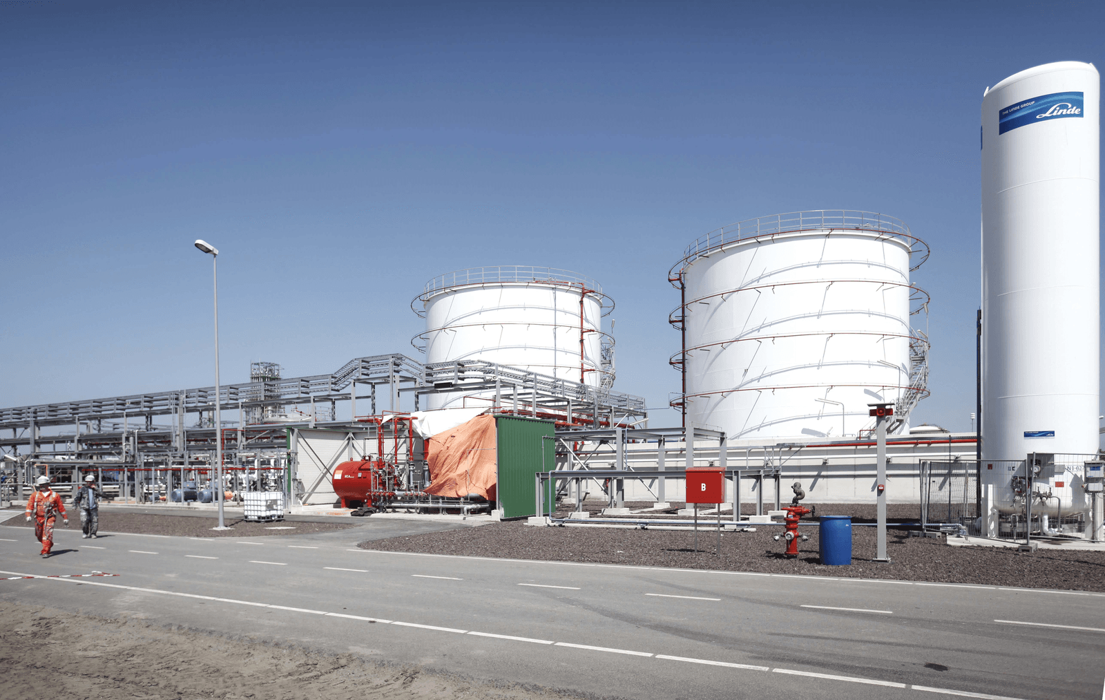 Productie van bio-ethanol in een fabriek in Rotterdam.</p> <p><em>Foto: Roel Dijkstra</em>