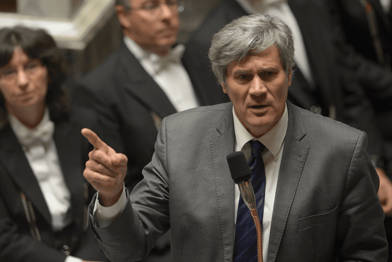 Landbouwminister Stéphane le Foll.<br /><em>Foto: AFP</em>