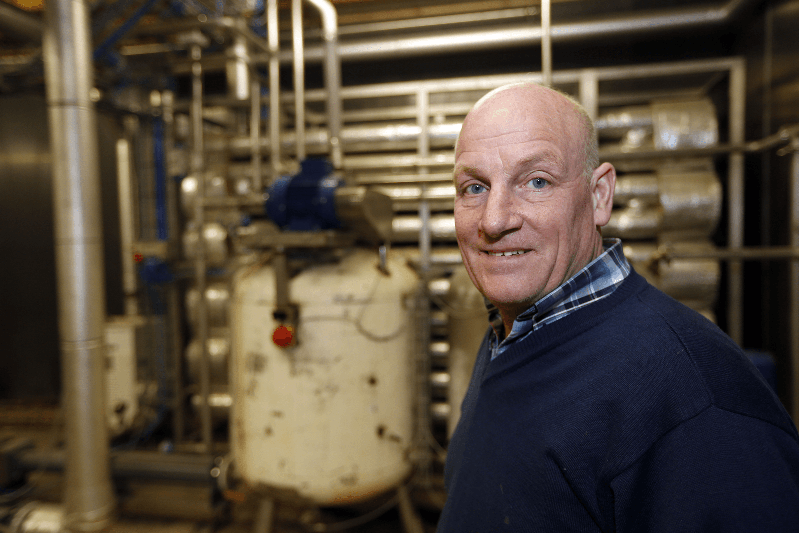 Theo Willems (62) is directeur van mestverwerkingsbedrijf Agro America in America (L.). "Mineralenconcentraat is geen product om ver mee te rijden."</p> <p><em>Foto: Bert Jansen</em>
