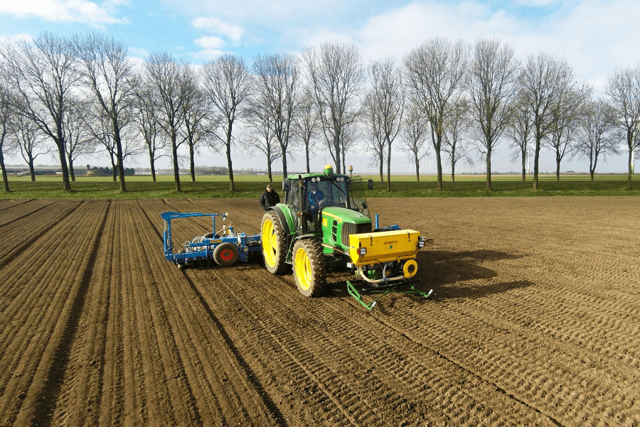 Microgranulaat voor betere sortering rode uien