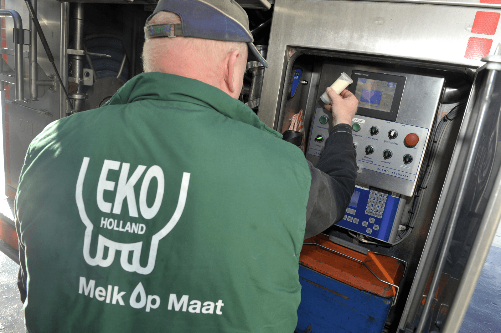 René Cruijsen, voorzitter van Eko Holland Melk op Maat, is ervan overtuigd dat de leden van zijn coöperatie in tijden van overaanbod bereid zijn hun productie te laten dalen.</p> <p><em>Foto: Fotopersburo Dijkstra bv</em>