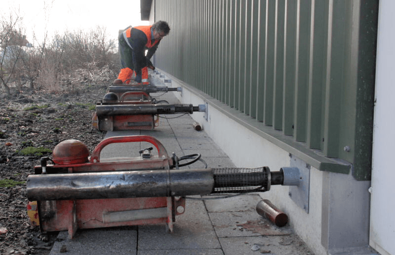 1.400 ton aardappelen gassen in 1 kwartier