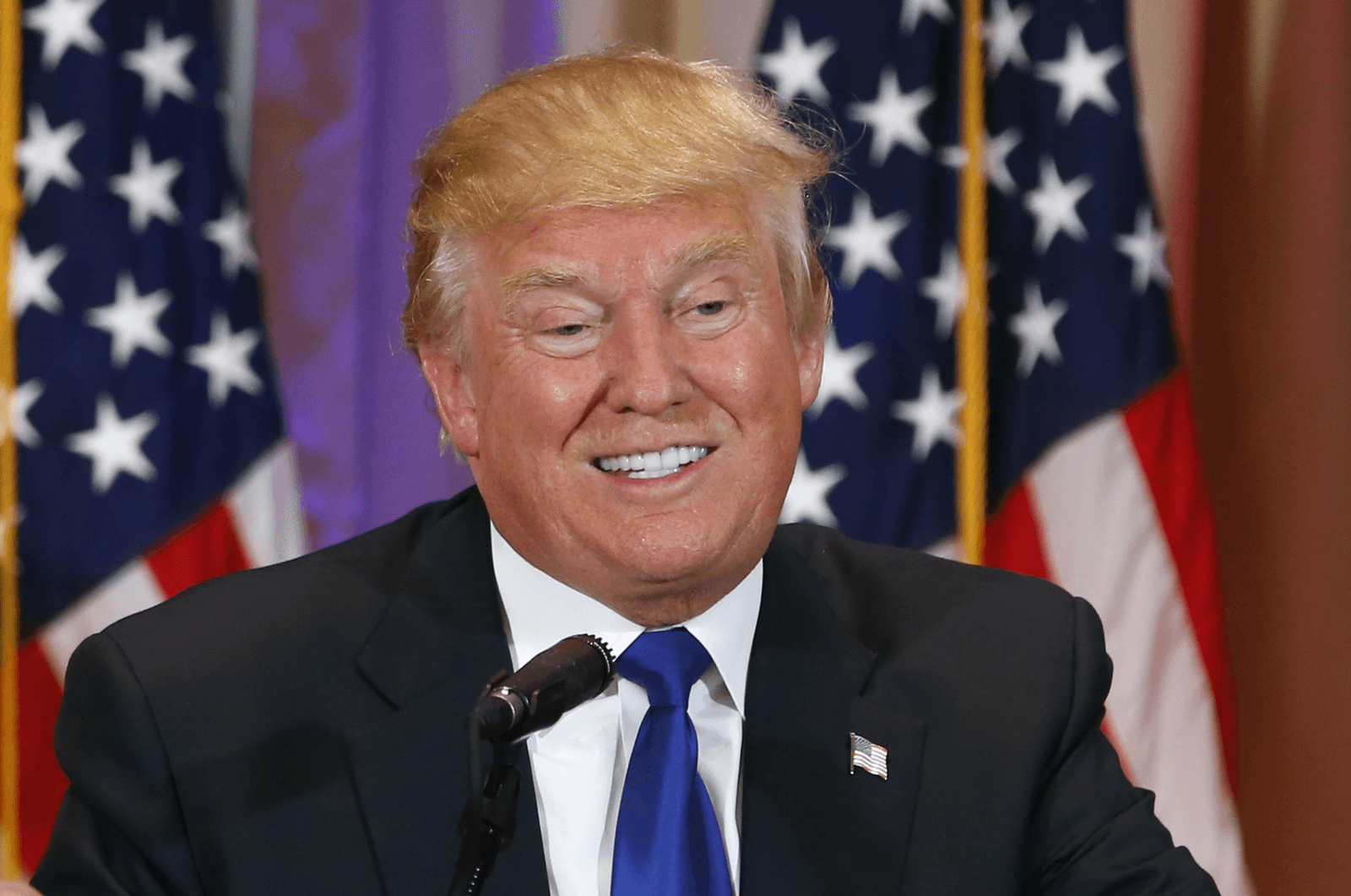 De Amerikaanse presidentskandidaat Donald Trump spreekt over de uitslagen van <em>Super Tuesday</em>.</p> <p><em>Foto: ANP</em>