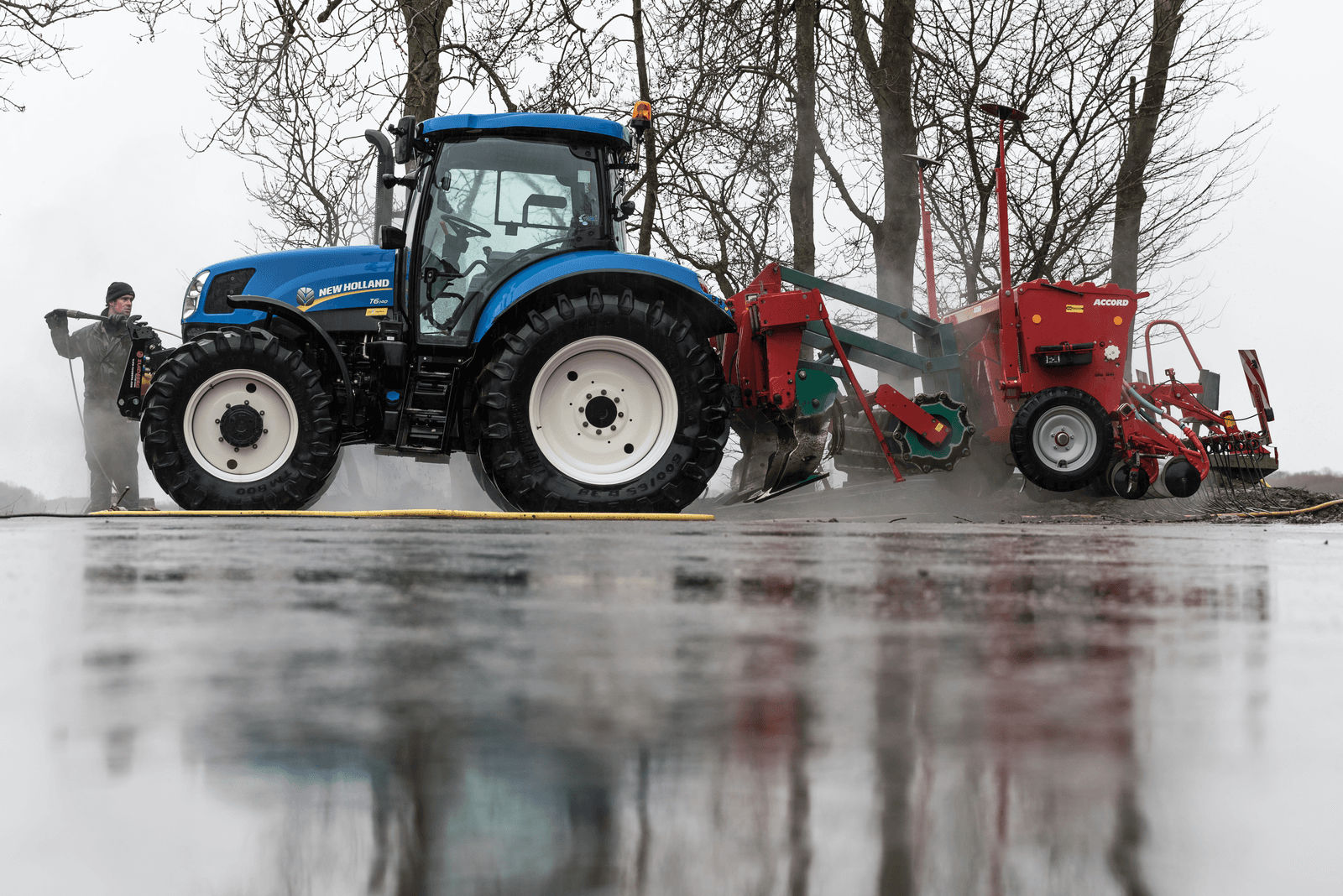 Tractorfan 6: Wasbeurt voor de NH
