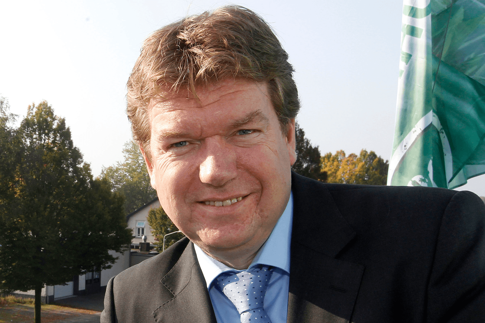 Dick Kroot in de tijd dat hij directeur van Boerenbond Deurne was.<br /><em>Foto: Bert Jansen </em>