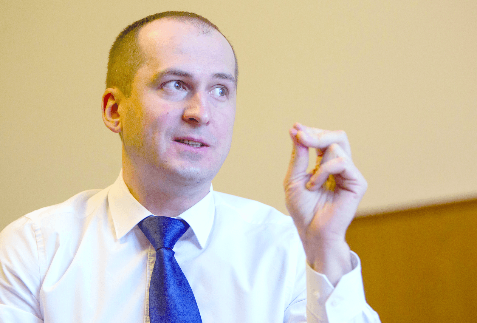 Oekraiënse landbouwminister Oleksiy Pavlenko. Foto: Reuters