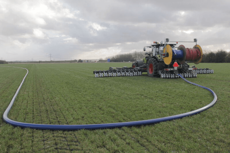 Nieuwe bemester vroeg op het land