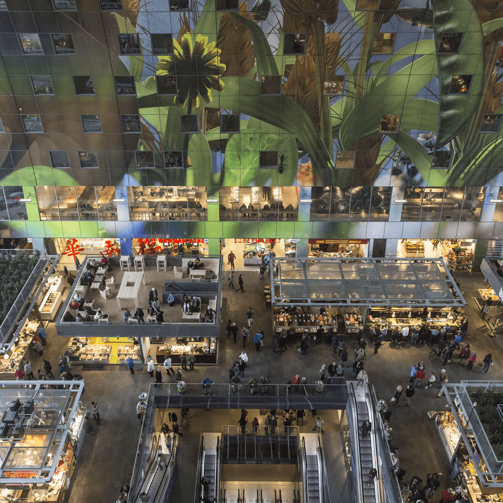 Nepstreekproducten in Markthal Rotterdam