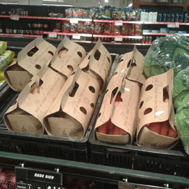 Ook duurzame peen in supermarkt