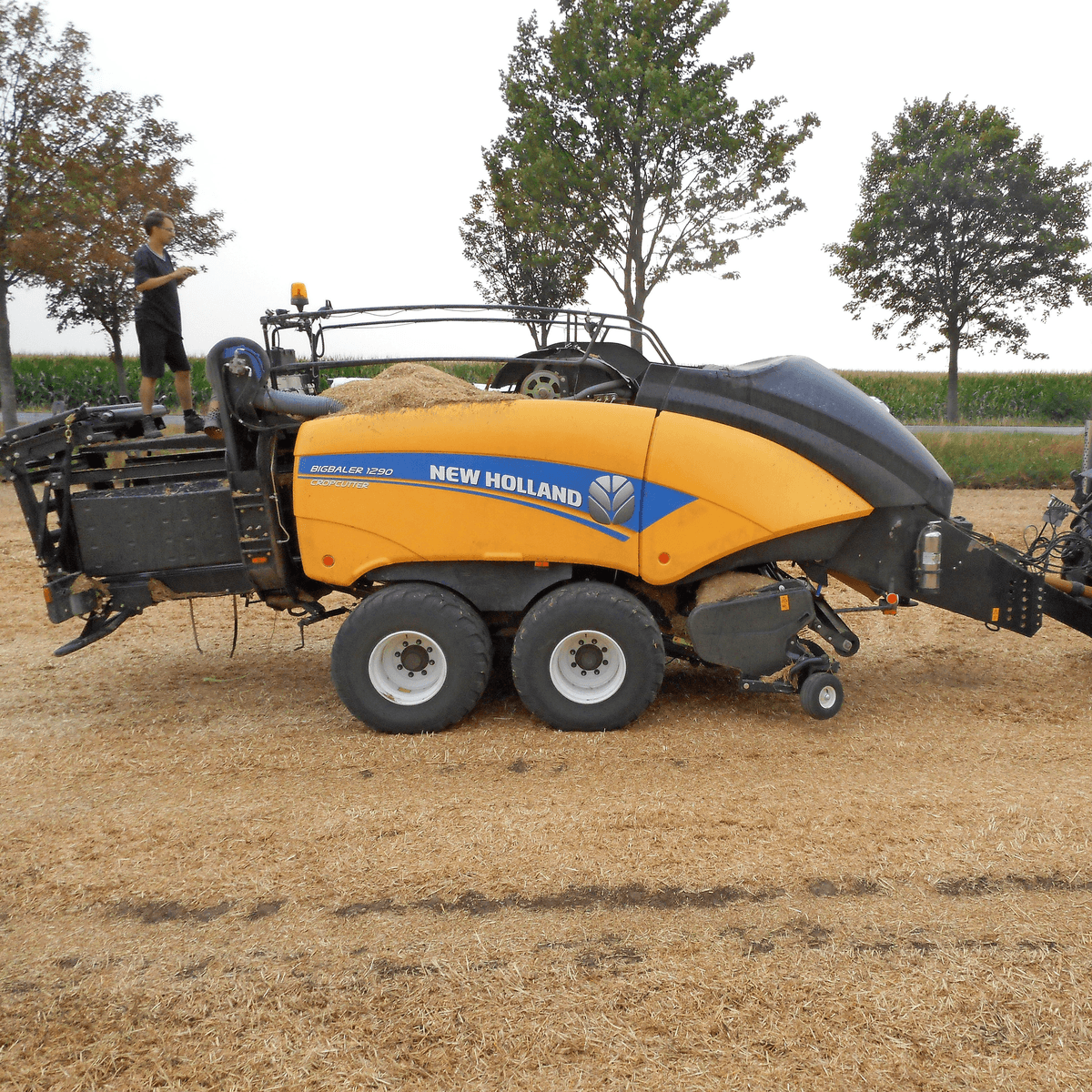 Prototype New Holland Big Baler gespot