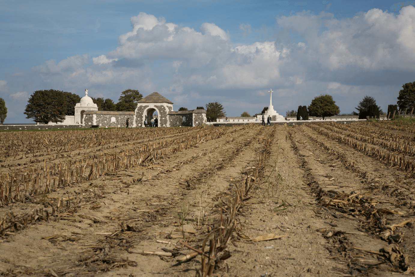 Boeren in de sporen van de Eerste Wereldoorlog