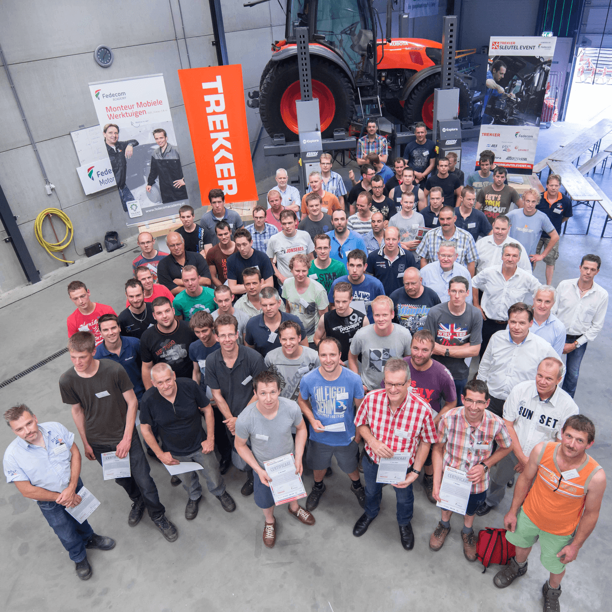 TREKKER Sleutel Event geslaagd!