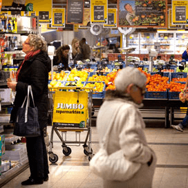 Jumbo-winkels groeien minder op eigen kracht