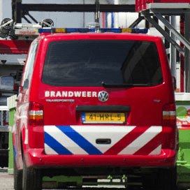 Koeien dood door brand in schuur