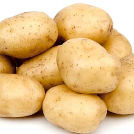 Fors minder aardappelen in Vlaanderen