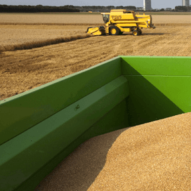 Tarwe net geen 200 euro per ton