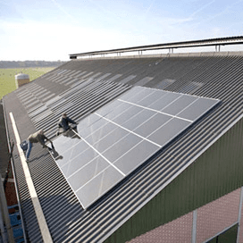 Bijna 20 procent akkerbouwers gebruikt zonnepanelen