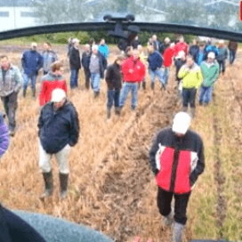 Veel belangstelling voor stoppelbewerkingsdemo