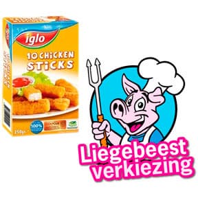 Iglo grootste Liegebeest van 2012