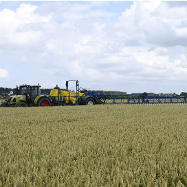 Met minder water, middel en drift spuiten