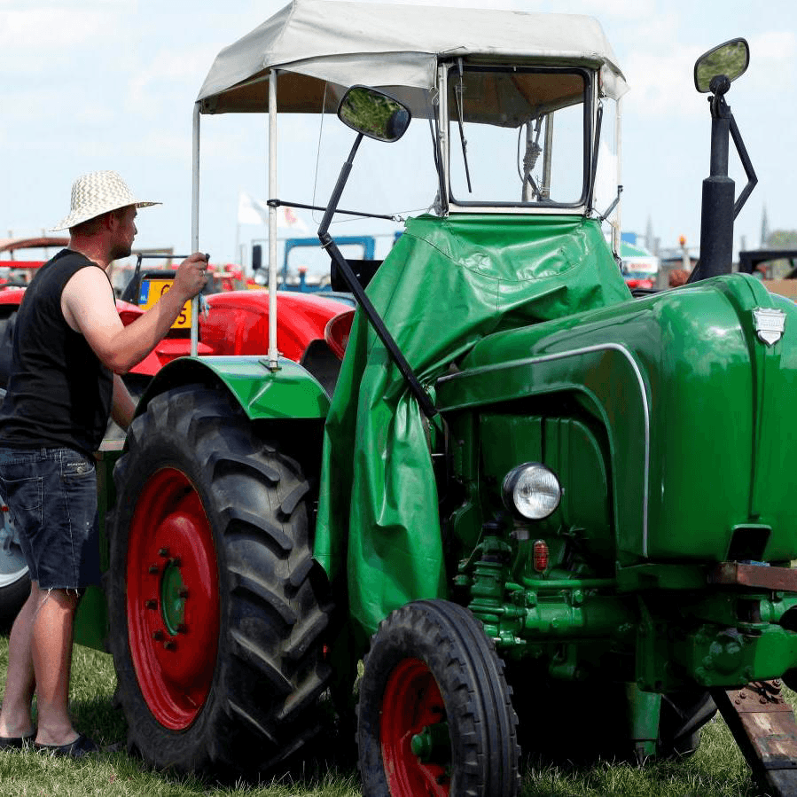Mooie oldtimers in Megchelen