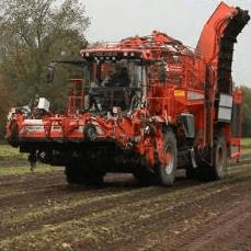 Nieuwe Holmer T3 rooit in Groningen