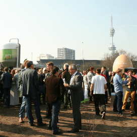 MiniRondeelstal bij Amsterdamse Zuidas