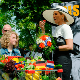 Koningin Máxima staat stil bij verscampagne