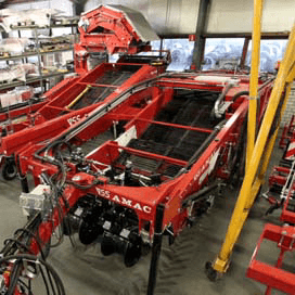 Machinespecificaties op wens van de klant