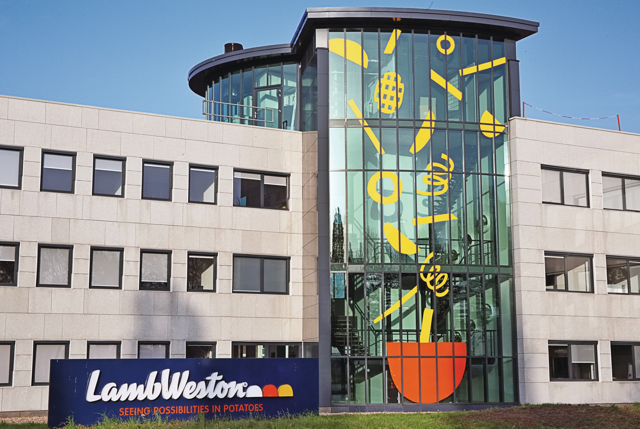 Lamb Weston-locatie in Breda. Foto: ANP