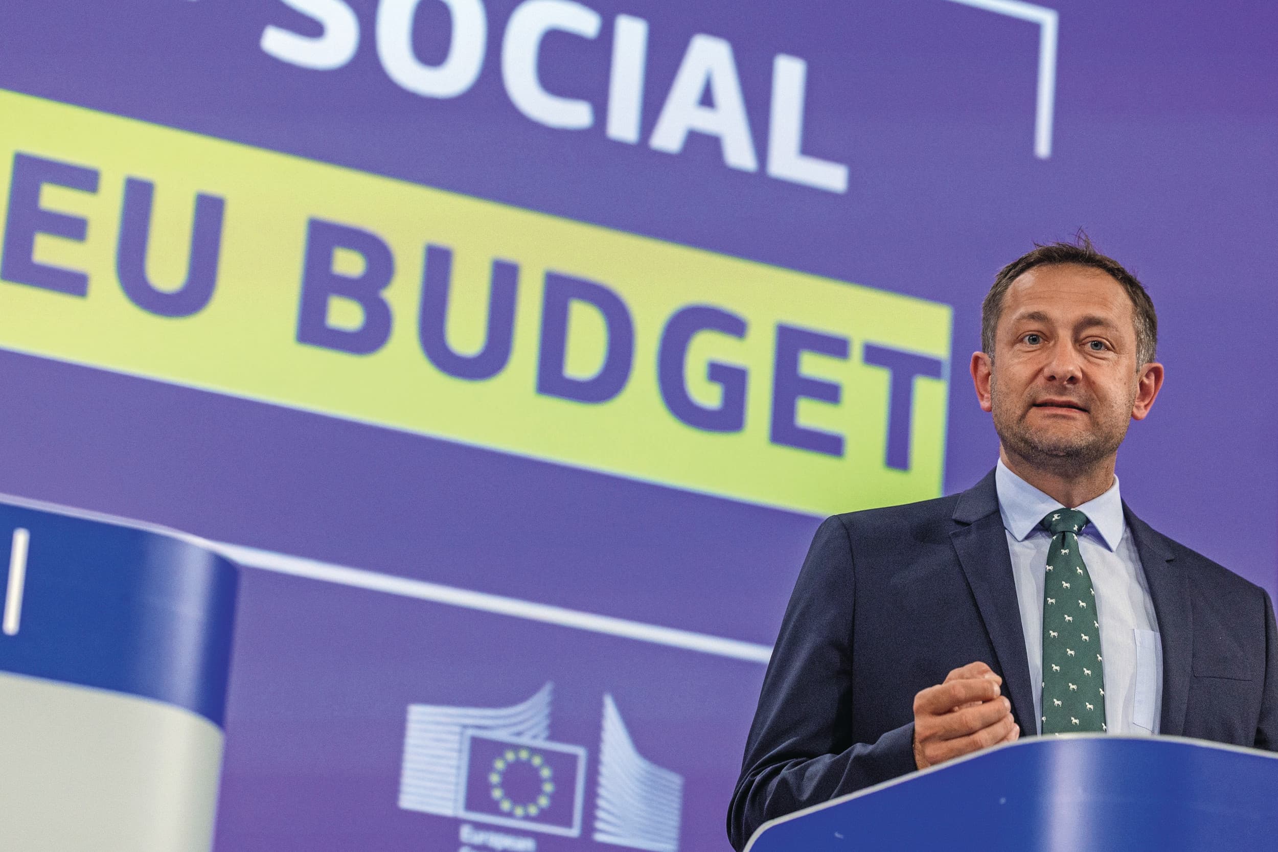Europees Landbouwcommissaris Christophe Hansen. Foto: ANP