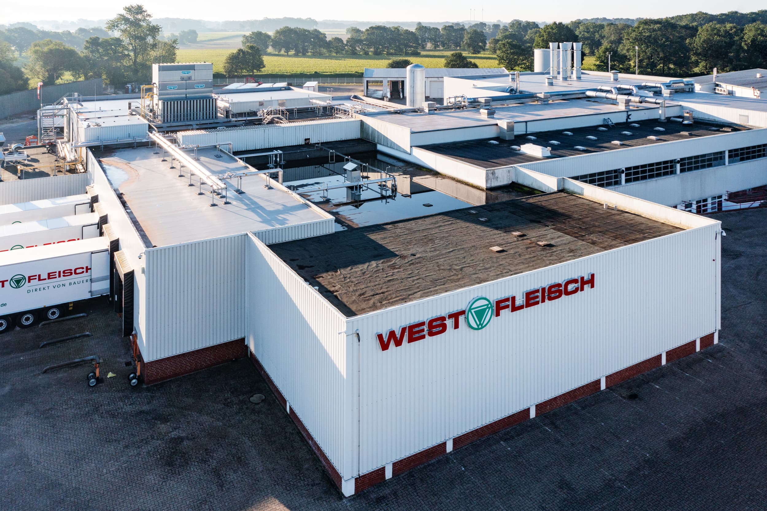 De runderslachterij van Westfleisch in Bakum is samen met het vleescentrum in Lübbecke een van de grootste van Europa. Westfleisch ziet kansen in Zuid-Duitsland. Foto: Westfleisch